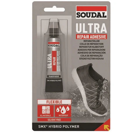 Soudal 134478 Smx Ultra Repair Adhesive 20ml Clear - South East Clearance Centre