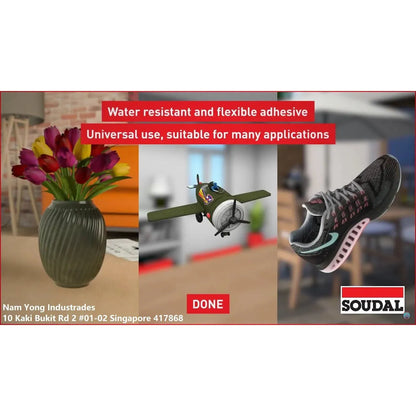 Soudal 134478 Smx Ultra Repair Adhesive 20ml Clear - South East Clearance Centre