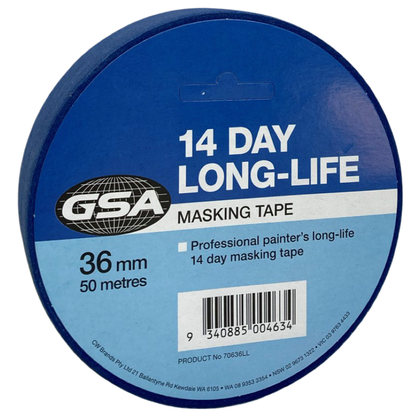 GSA Long Life Blue Masking Tape - South East Clearance Centre