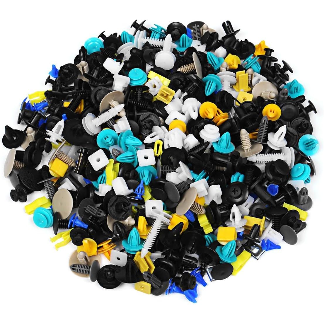 1126 piece Auto Car Trim Body Door Trim Panel Push Fastener Clip Assortment Kit - South East Clearance Centre
