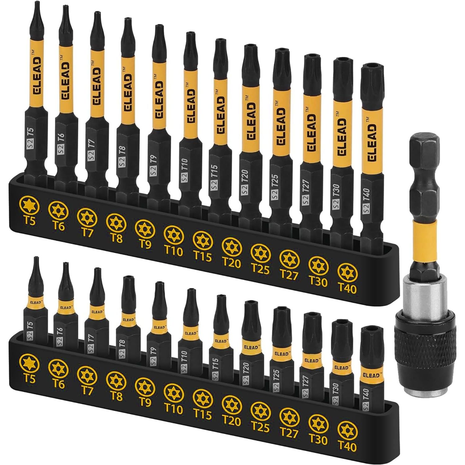 25 piece Impact Torx screwdriver bit sets - South East Clearance Centre
