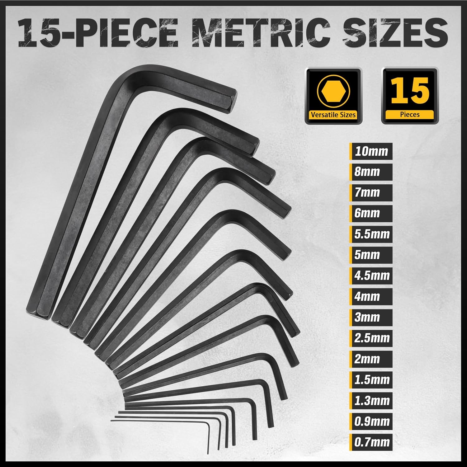 31 Piece Allen Key Hex Set - South East Clearance Centre