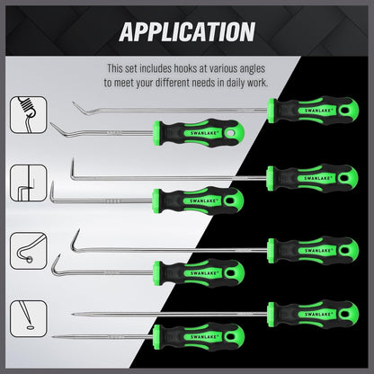 8 Piece Mini H00k & Pick Set - South East Clearance Centre