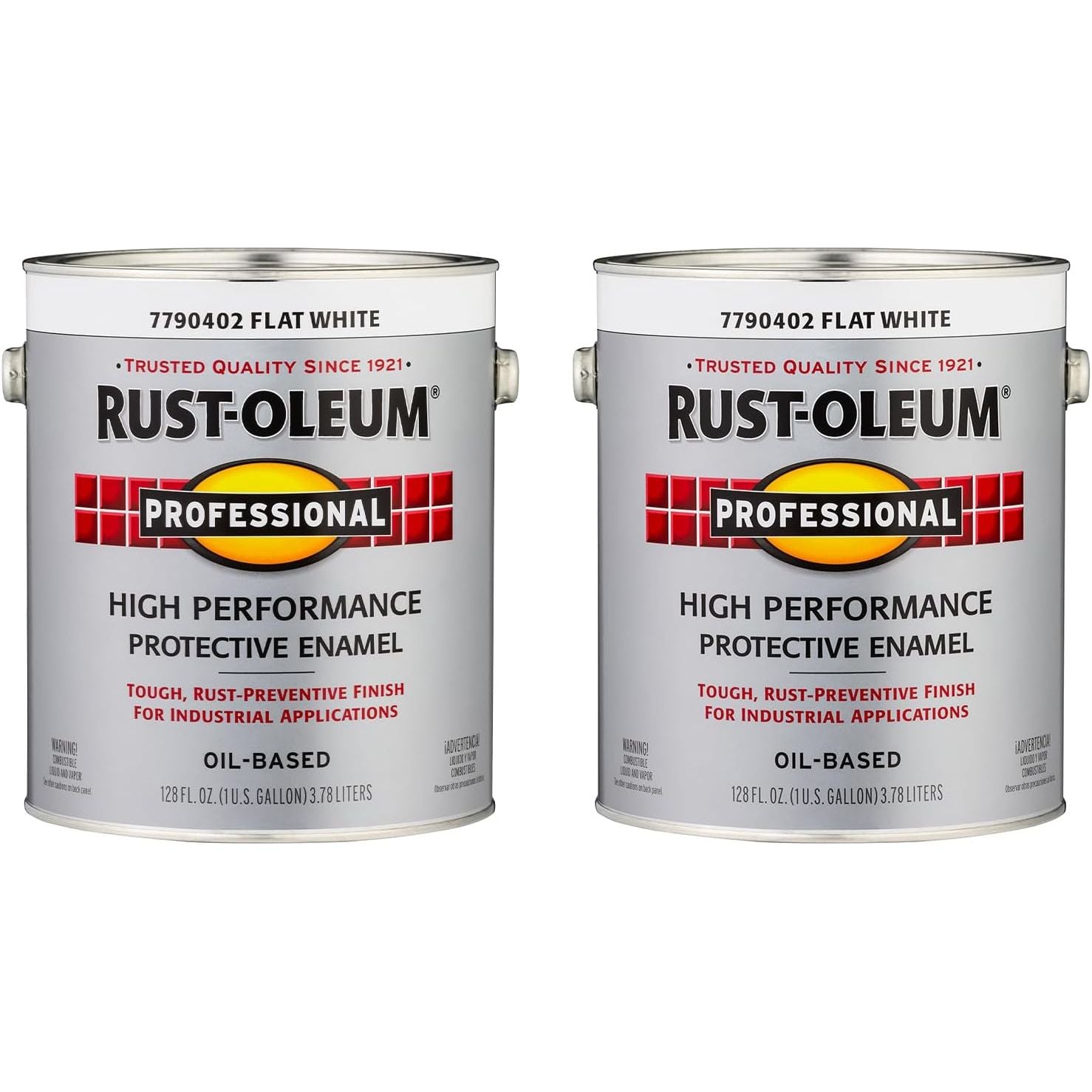 Rust-Oleum Professional High Performance Protective Enamel Paints, 3.78 Litre (Pack of 2) - South East Clearance Centre