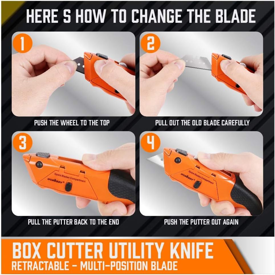 Auto Loading Box Cutter Utility Knife - South East Clearance Centre