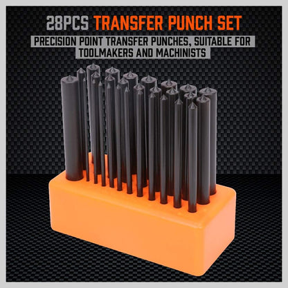 28 Piece Transfer Punch Set - South East Clearance Centre
