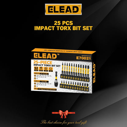 25 piece Impact Torx screwdriver bit sets - South East Clearance Centre