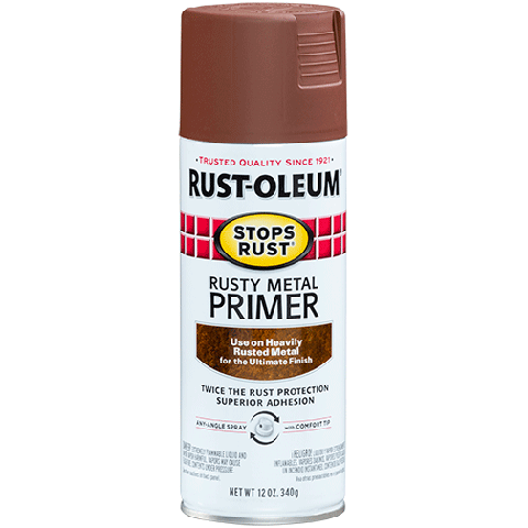 Rust-Oleum 7769830 Rusty Metal Primer Spray, 340g - South East Clearance Centre