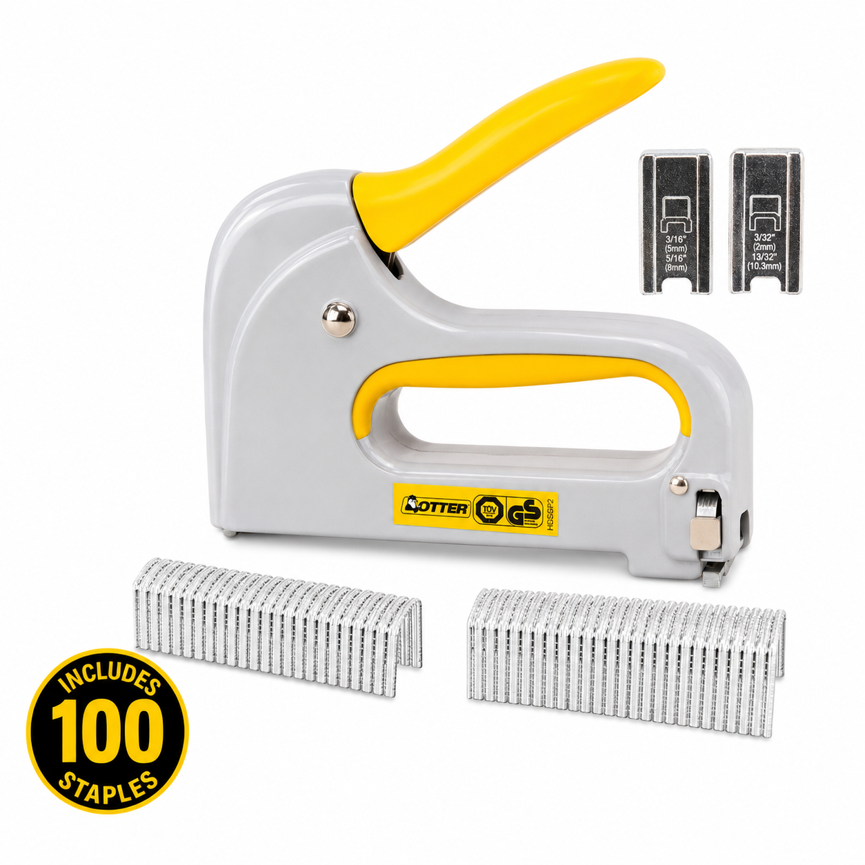 Otter 8-10.3MM Plastic Cable Tacker Set HDSGP2