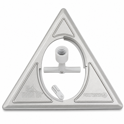 Tribon180 Triangle Sanding Tool Kit – Aluminium Holder, Foam Pad & Hook & Loop Sanding Pad