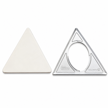 Tribon180 Triangle Sanding Tool Kit – Aluminium Holder, Foam Pad & Hook & Loop Sanding Pad