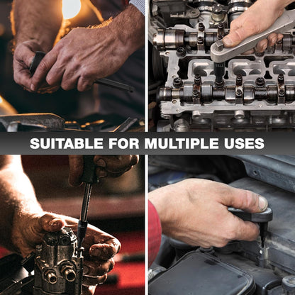 107 Piece Bit Socket Set, 1/4", 3/8" and 1/2" Drive, Hex/Torx/Tamper Proof Torx/E-Trox/Long Ball End Hex, CR-V, S2 Steel, SAE/Metric - South East Clearance Centre