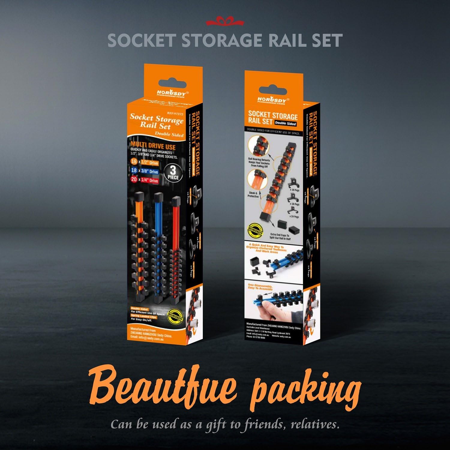 3 Piece Double Sided Socket Organizer - South East Clearance Centre