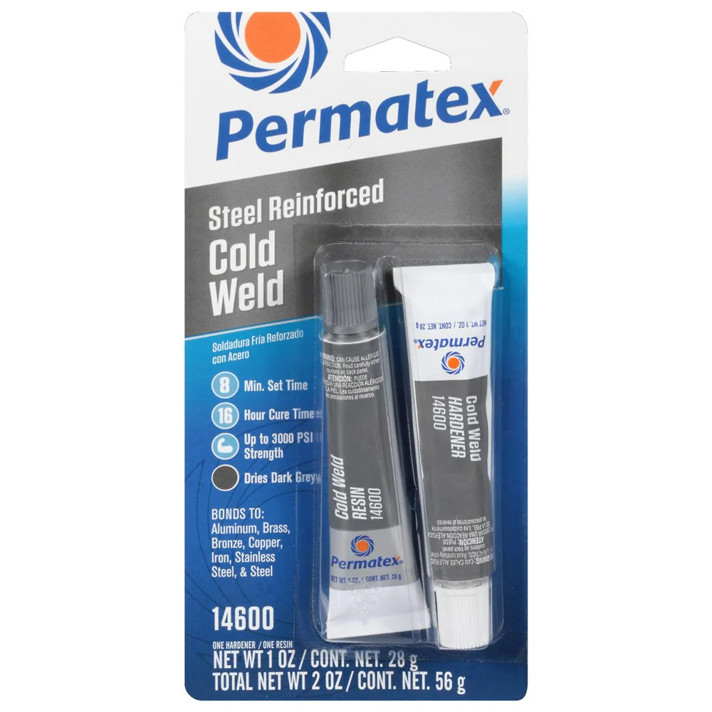 Permatex Cold Weld 2 Part Epoxy 56G - 14600 - PX14600 - South East Clearance Centre