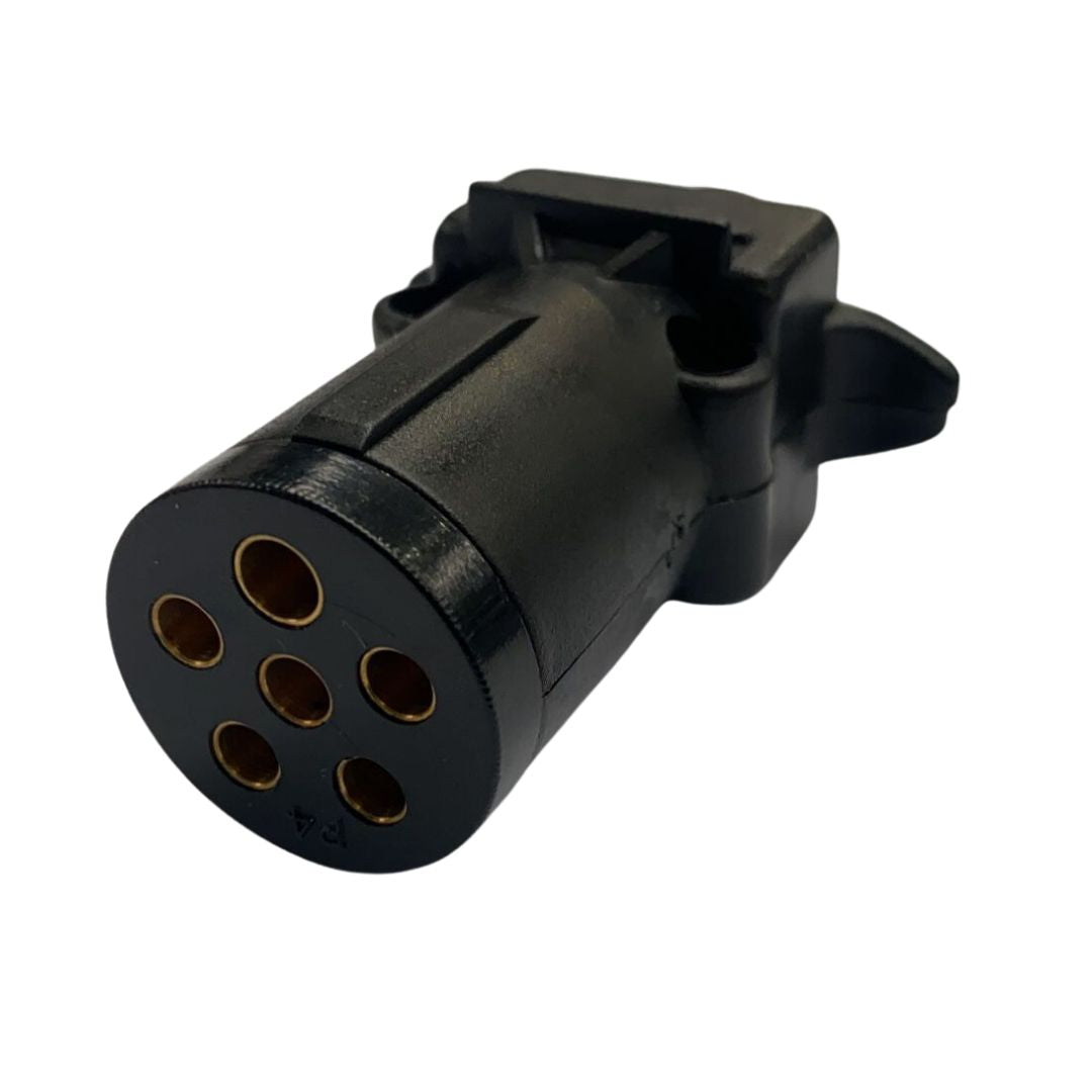 6 Pin Small Round Trailer Plug Light Plug Socket TP129BA South
