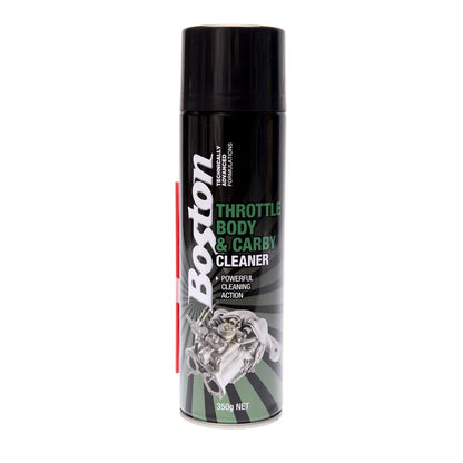 (12 Pack) Boston Throttle Body & Carby Cleaner 350g – Powerful Cleaning Action for Engines & Carburetors - South East Clearance Centre