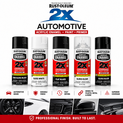 Rust-Oleum 2X Automotive Acrylic Enamel Paint + Primer Rustoleum