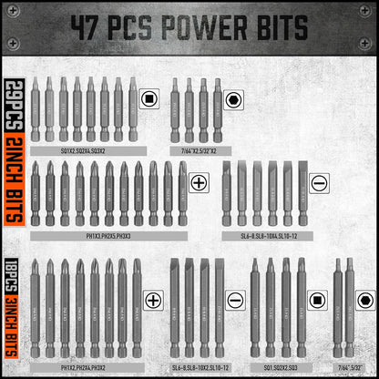 219-Piece Combination Security Bit Set Screw Driver Bit Tamper Proof Torx Box