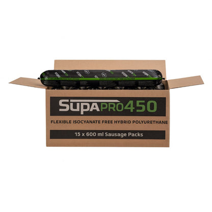 SupaPro 450 Fast Cure Hybrid Polyurethane Sausage Sealant 600g – White (Box of 15) - South East Clearance Centre