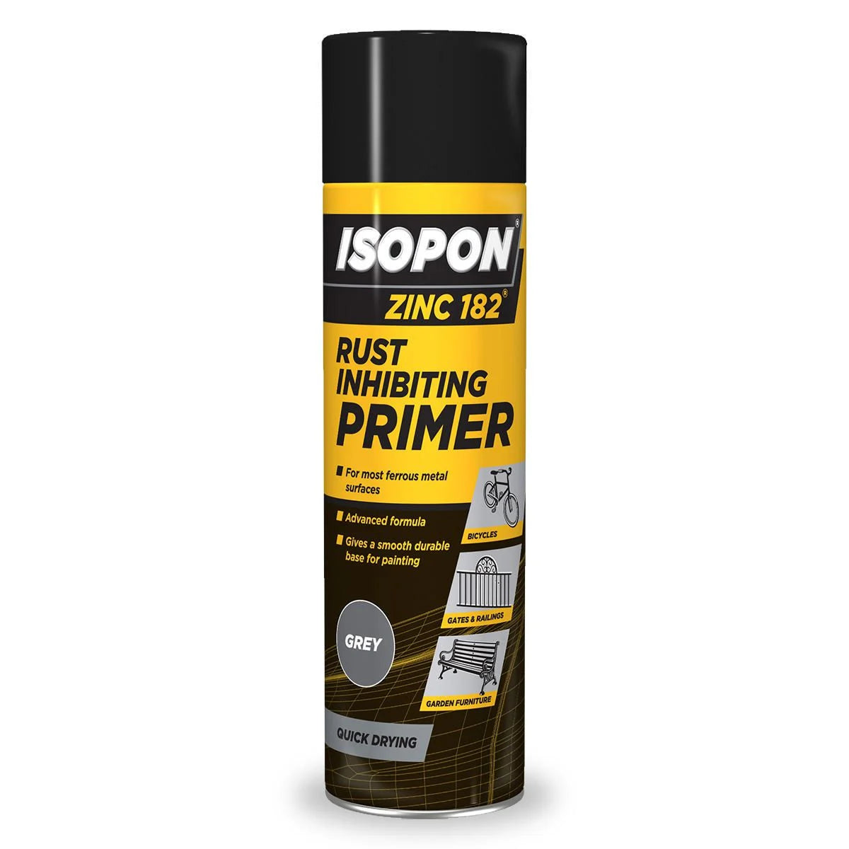 Isopon Zinc Rust Inhibiting Primer Spray 450ml - Z182/AL (Box of 12)