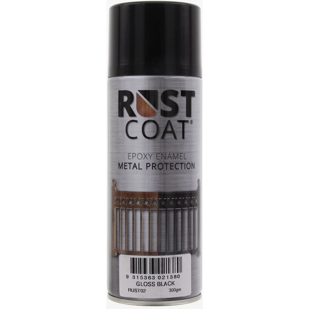 Balchan Rust Coat Gloss Black 300g - RUST02 - South East Clearance Centre