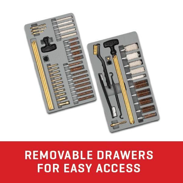 Allen Al70548 Gun Cleaning Kit 66-Piece Tool Box