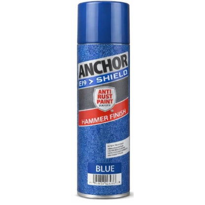 ANCHOR HAMMER FINISH Spray Paint - Hammered Blue