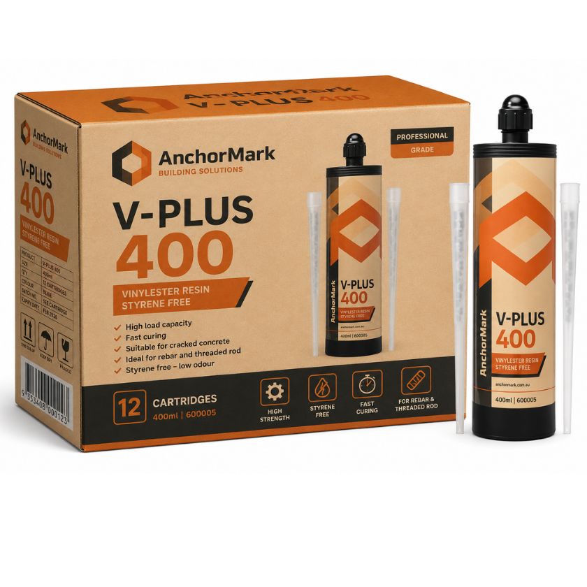 Anchormark V Plus 400 – Injection Mortar 400ml  - Exp April 2026 - South East Clearance Centre