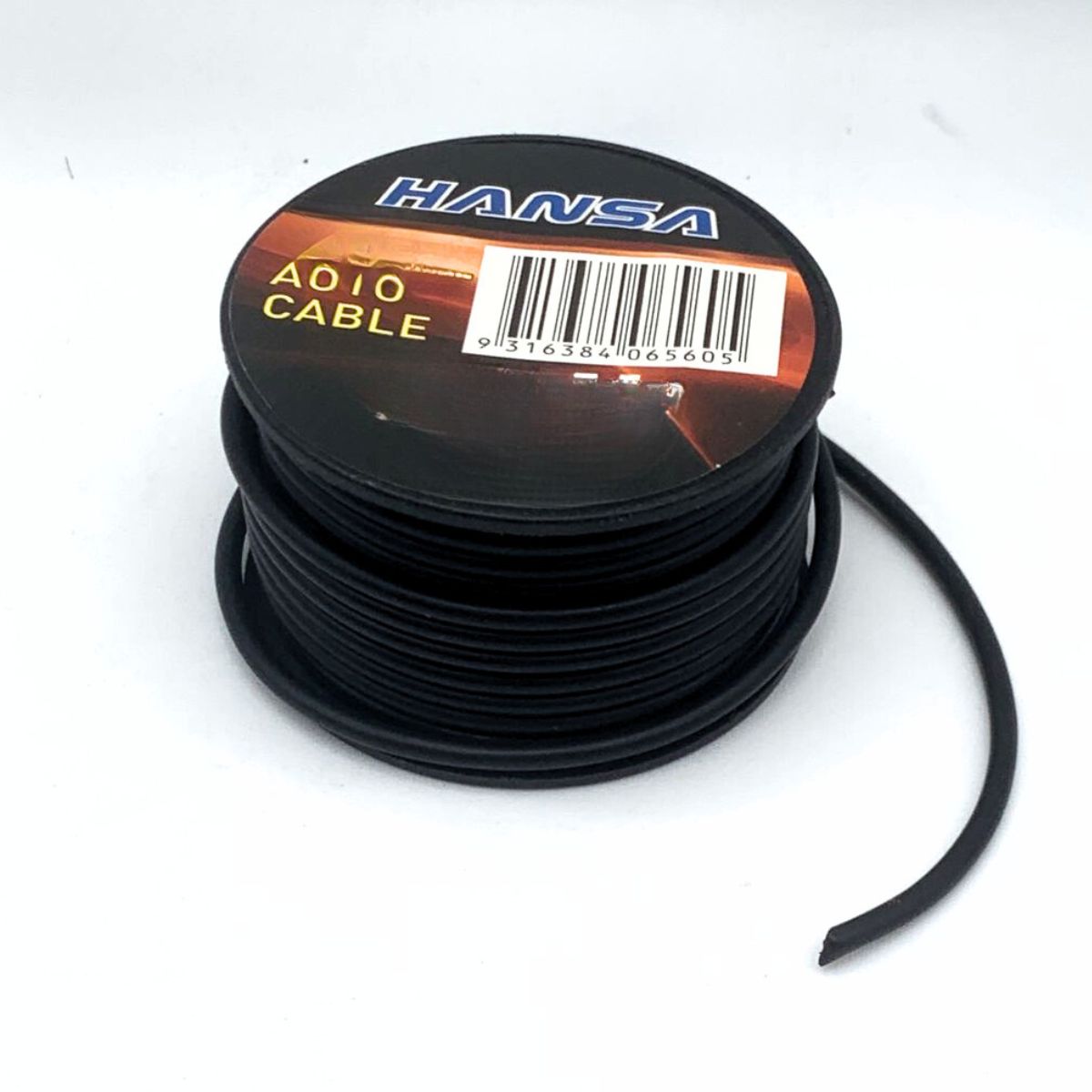 15 Amp Auto Cable, 4 Metres (Black) - South East Clearance Centre