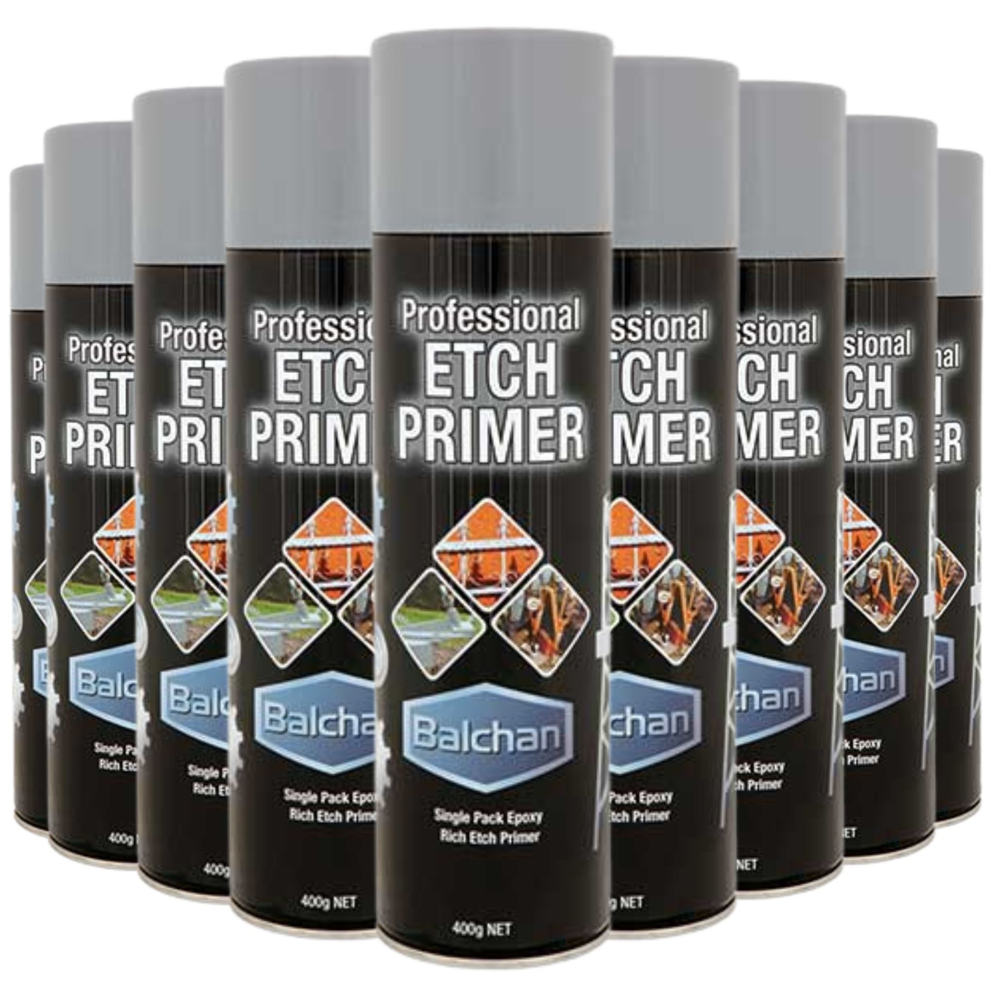 Balchan Industrial & Equipment Paint Etch Primer 400gm (12 Cans