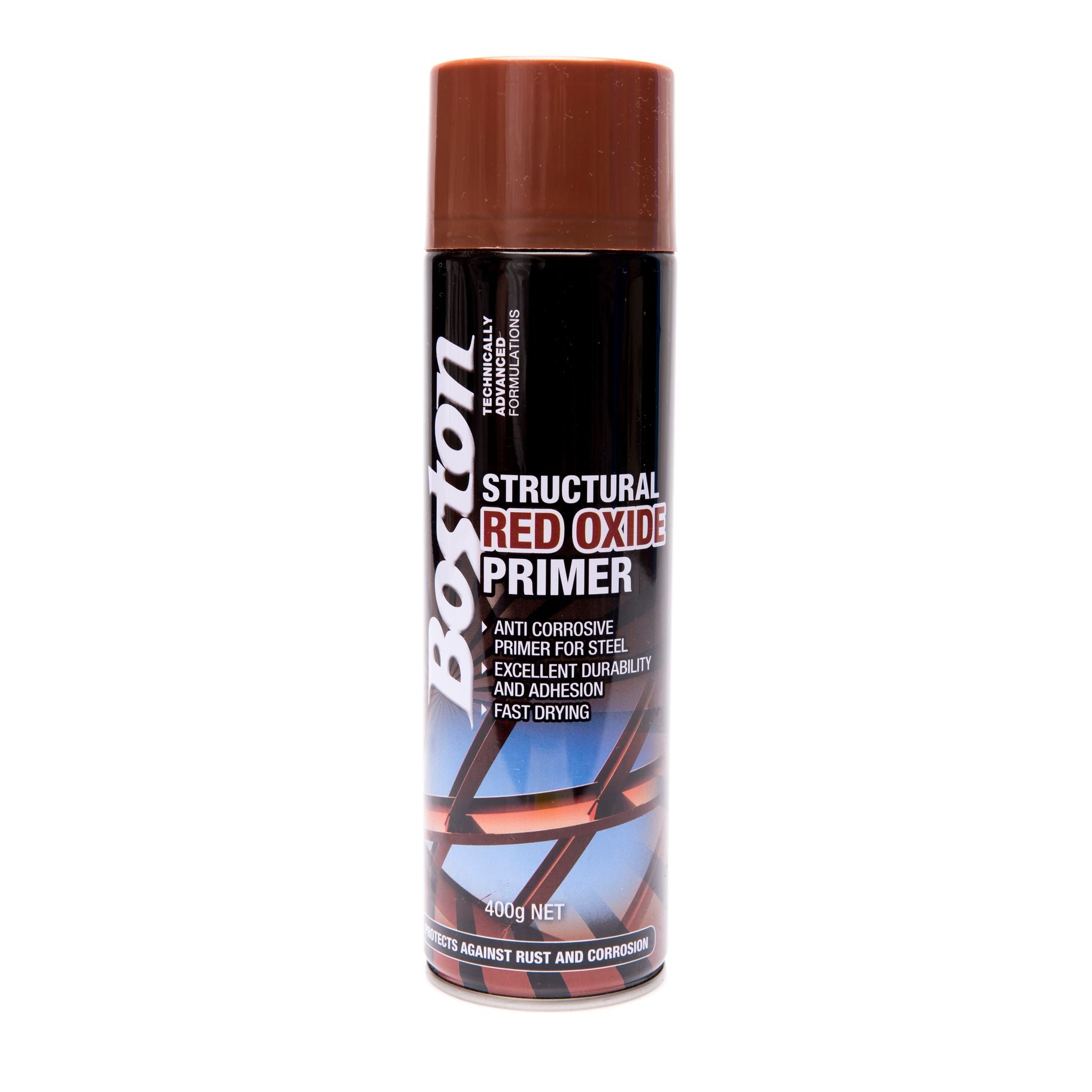 BOSTON BT258 STRUCTURAL RED OXIDE PRIMER 400GM