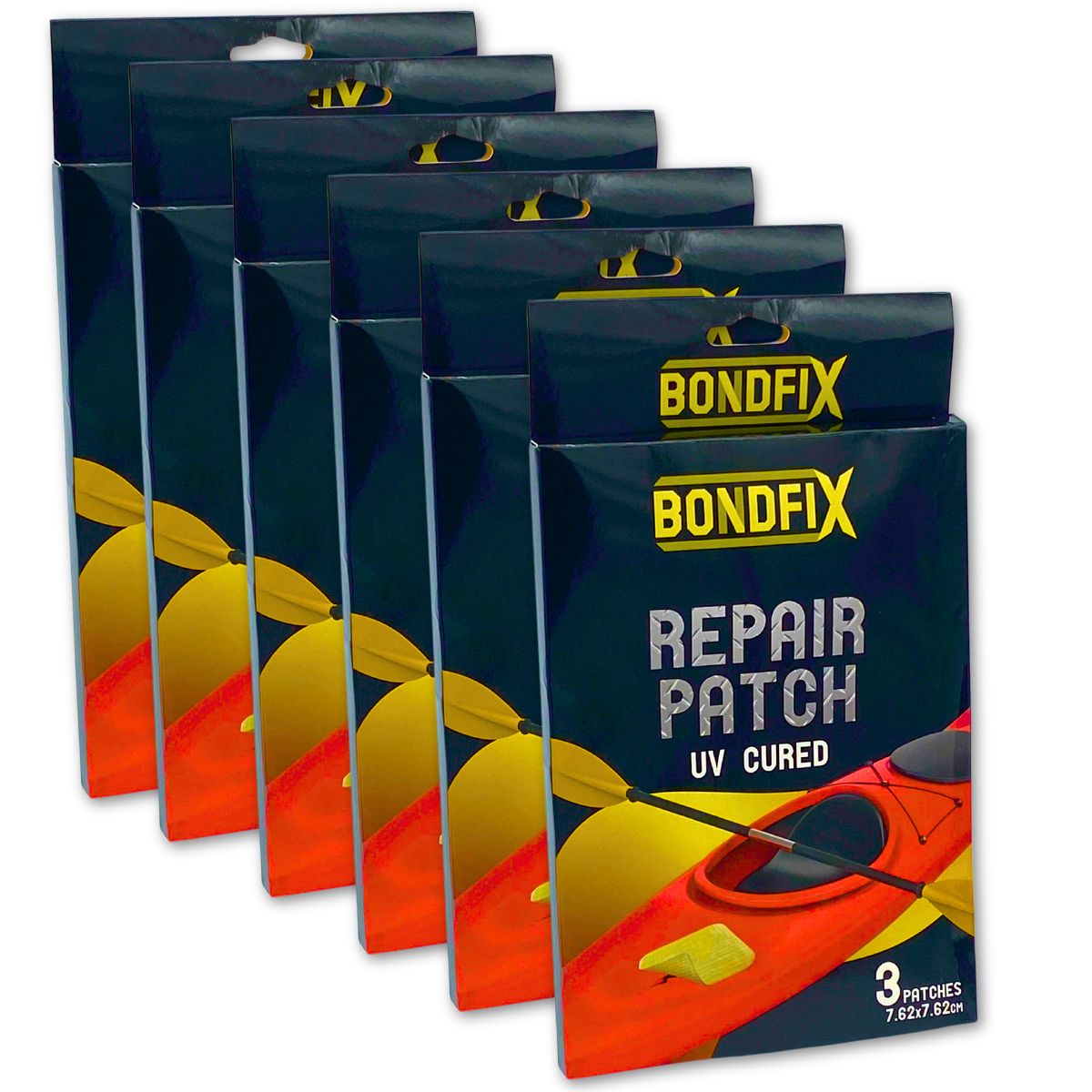 (6 Pack) Bondfix Repair Patch (UV Cured) - South East Clearance Centre