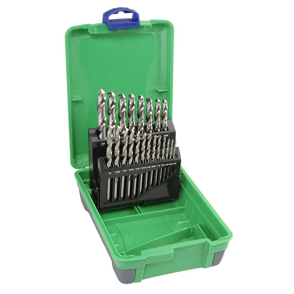 Bordo - 1/16-3/8" 21 Piece Bright HSS Jobber Set In Abs Plastic | 2006-F2