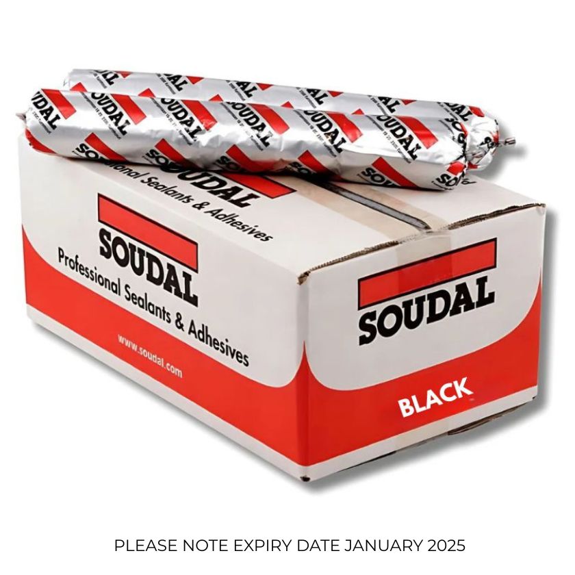 Soudal Soudaflex 20LM Polyurethane Sealant – BLACK– 600ml (Model 127291)