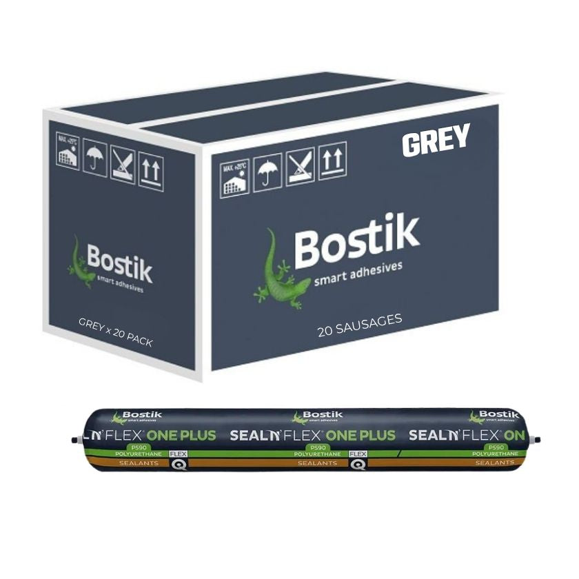 Bostik 30840034 600ml Seal "N" Flex® 1 Plus Polyurethane Sealant (20 Pack)  - Grey - South East Clearance Centre