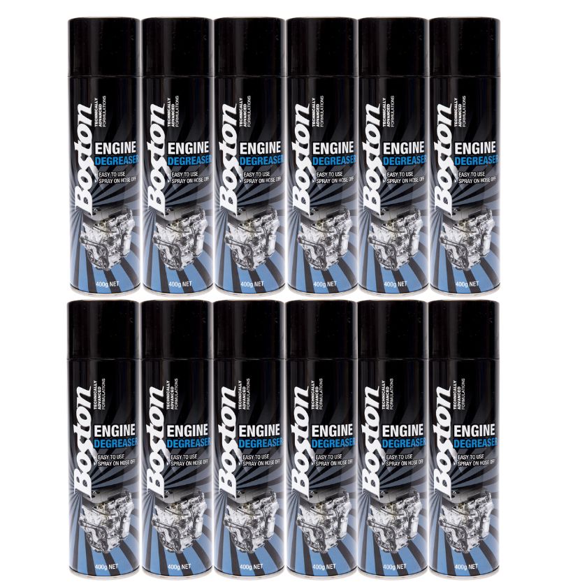 Boston 400g High Performance Engine Degreaser, 12 Cans - South East Clearance Centre