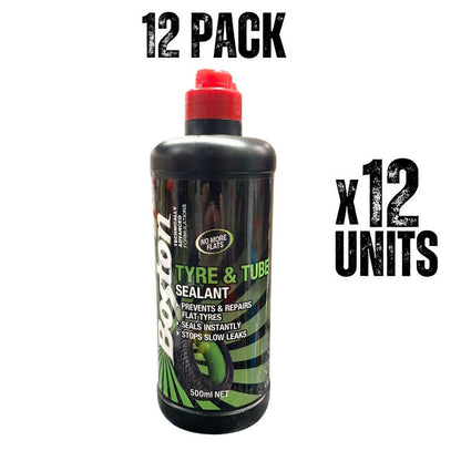 Boston Tyre & Tube Sealant, 500ml (Box of 12) - South East Clearance Centre