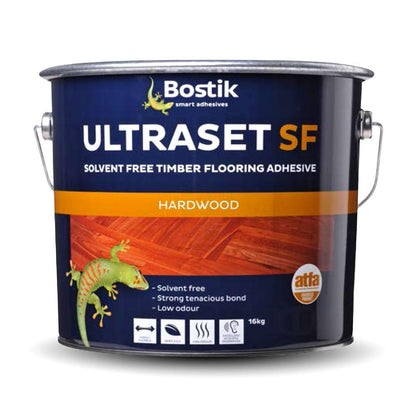 Bostik 30604590 16kg Ultraset SF Timber Flooring Adhesive Pail - Brown - South East Clearance Centre
