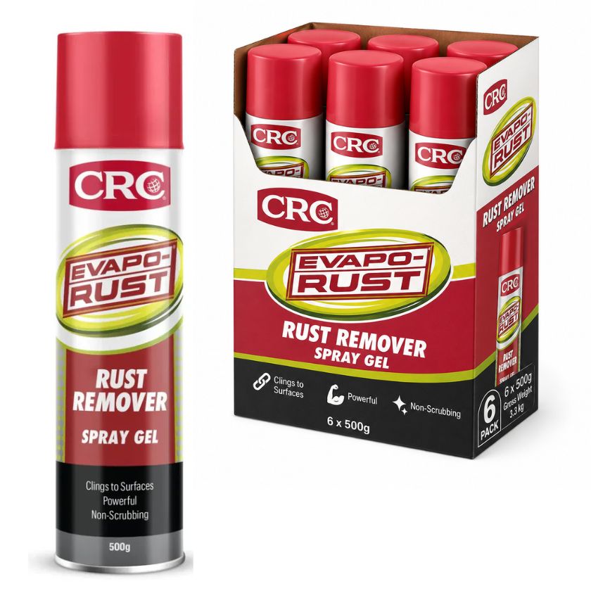 CRC Evapo-Rust Spray Gel 500G | Product Code : 1753336 | 6 Cans - South East Clearance Centre
