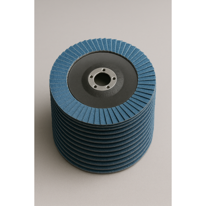 10 Pack | 125mm (5”) Flap Discs | 80 GRIT Zirconia