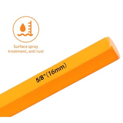 3pce Masonry Chisel Set - 10mm,12mm,16mm Stonecutter's Chisel Set