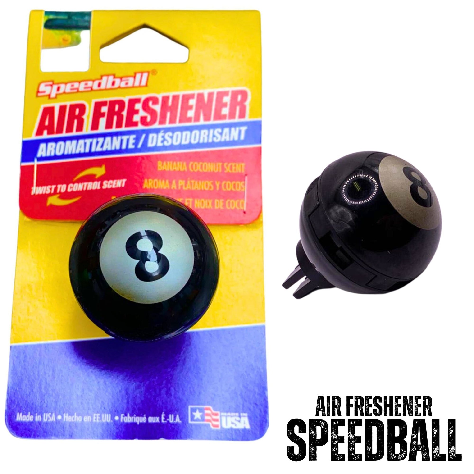 Speedball Face Banana Coconut Vent Air Freshener | 41501 - South East Clearance Centre