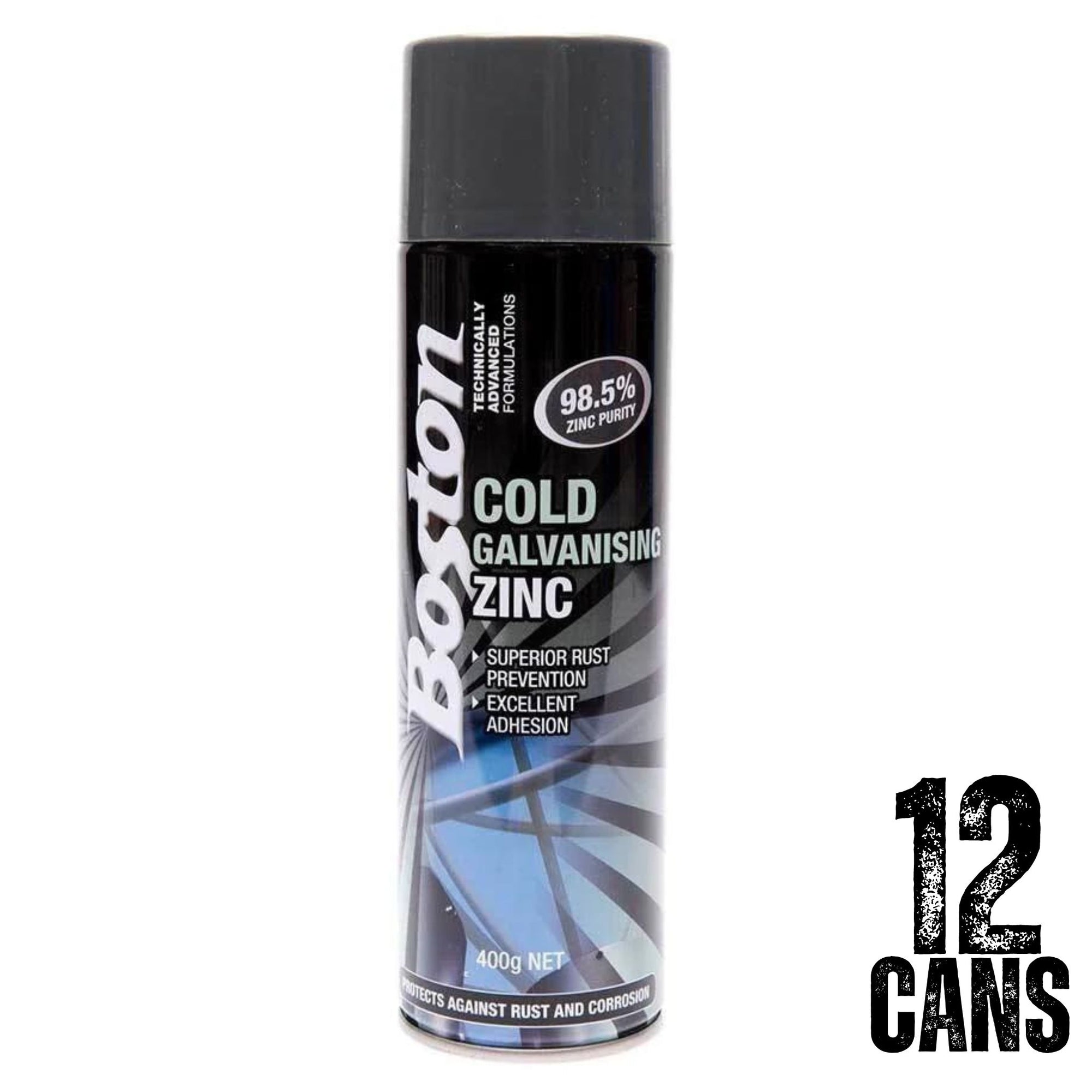 12 Cans | Boston Cold Galvanizing Spray | BT250 | 400g - South East ...