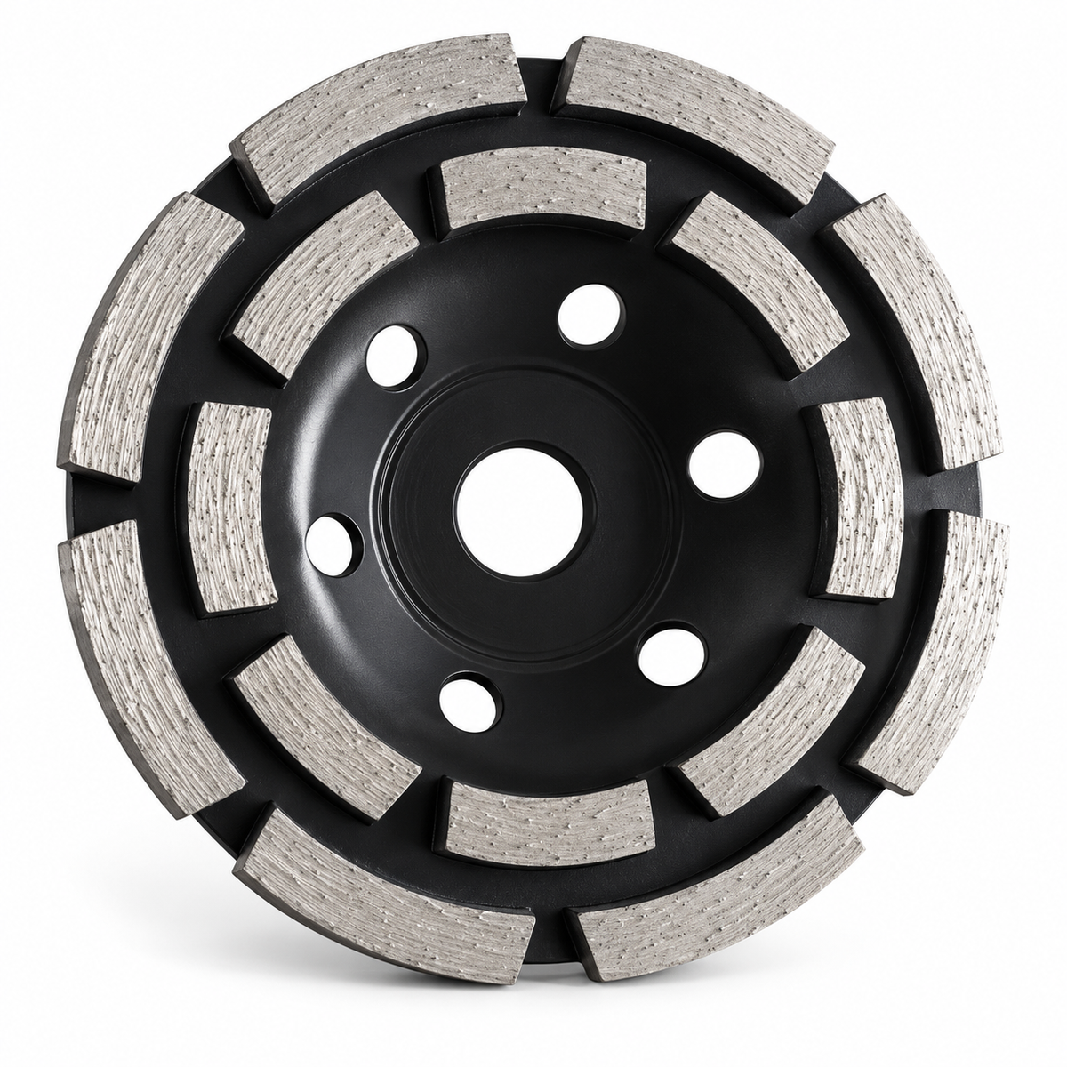 5" 125MM Diamond Concrete Grinding Cup Wheel Disc Segment Masonry Granite Stone Black