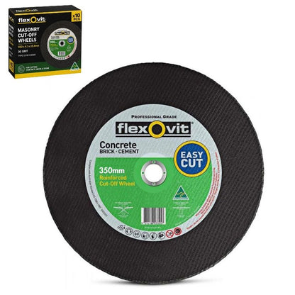 Flexovit Masonry Cut-Off Wheel Size: 356 x 3.0 x 25.4mm (Pack of 10)