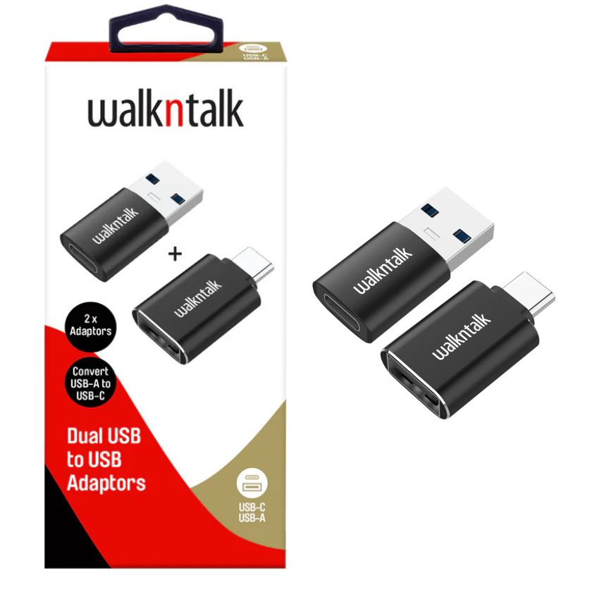 Walkntalk Dual USB to USB Adaptors - South East Clearance Centre