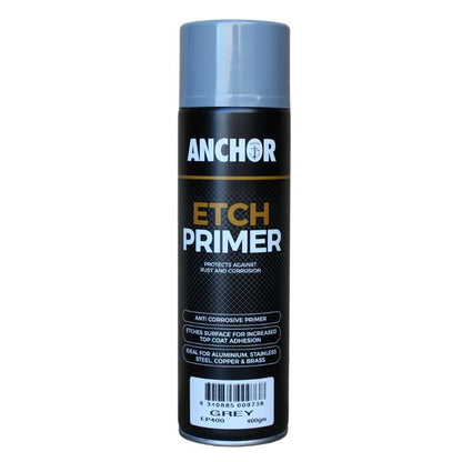 Anchor Etch Primer Grey 400g – EP400 (Box of 12) - South East Clearance Centre