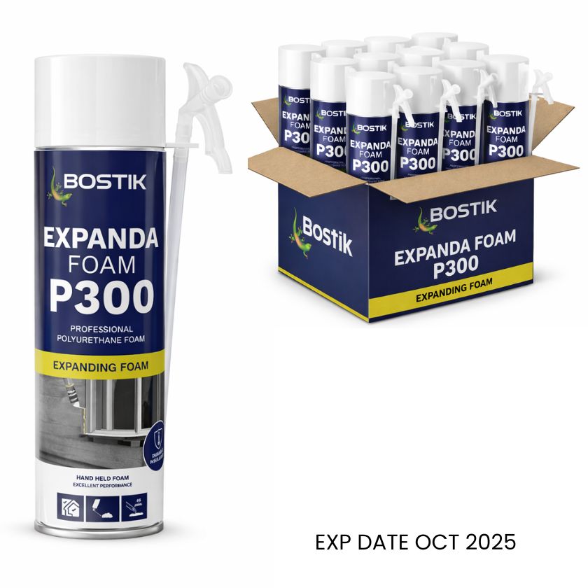Bostik Expanda Foam P300 Expanding Foam 350ml – Box of 12