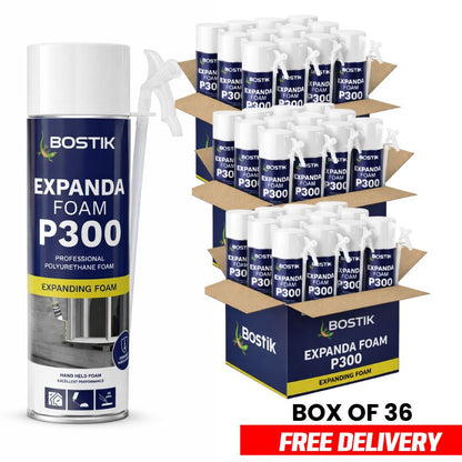 Bostik Expanda Foam P300 Expanding Foam 350ml – Box of 12