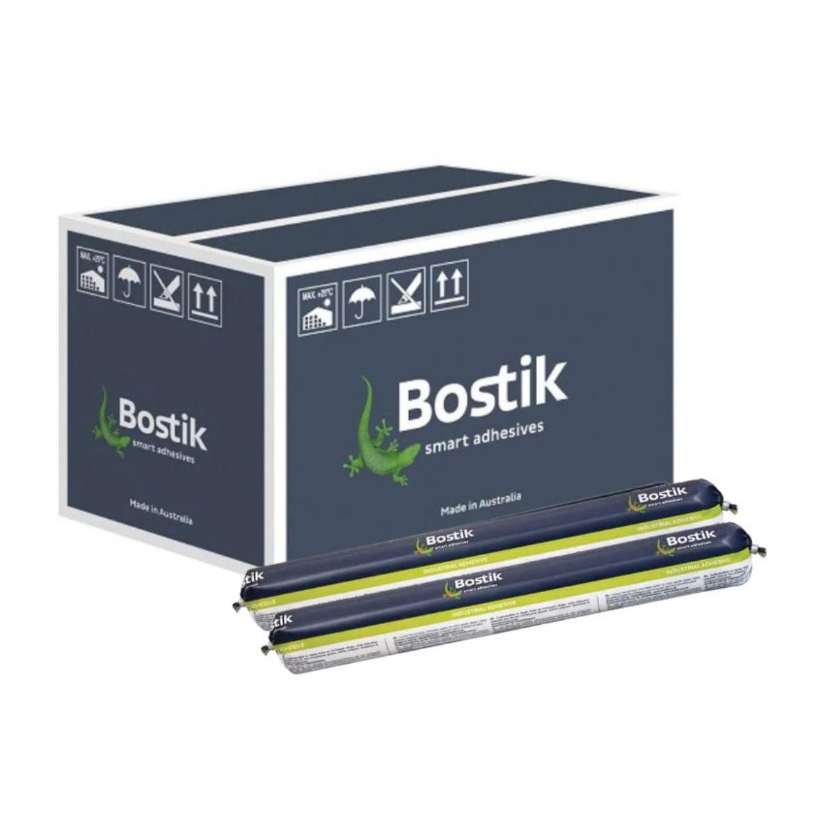 Bostik 600ml ISR 70-03 Simson Silicone Elastic Adhesive/ Sealant - Grey (Box of 12)